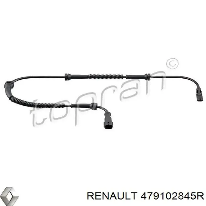 479102845R Renault (RVI) sensor abs delantero
