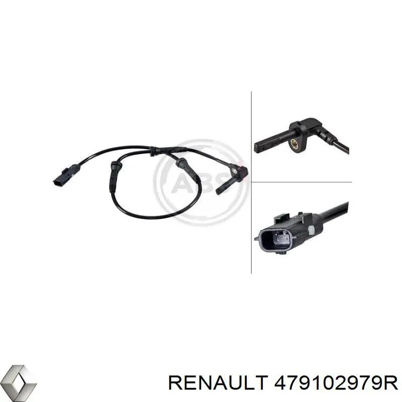 0986594666 Bosch Sensor de rueda abs