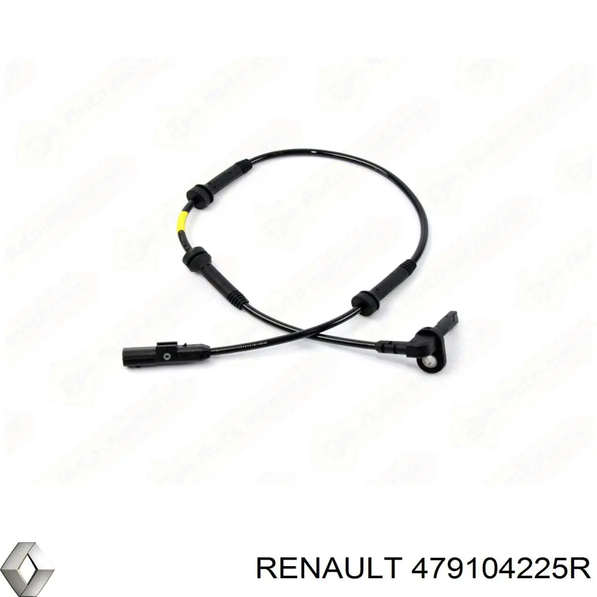 479104225R Renault (RVI) sensor abs delantero