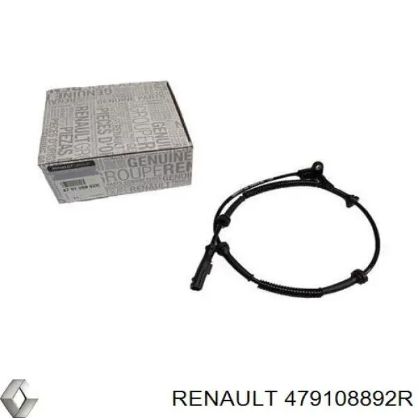 479108892R Renault (RVI) sensor abs delantero