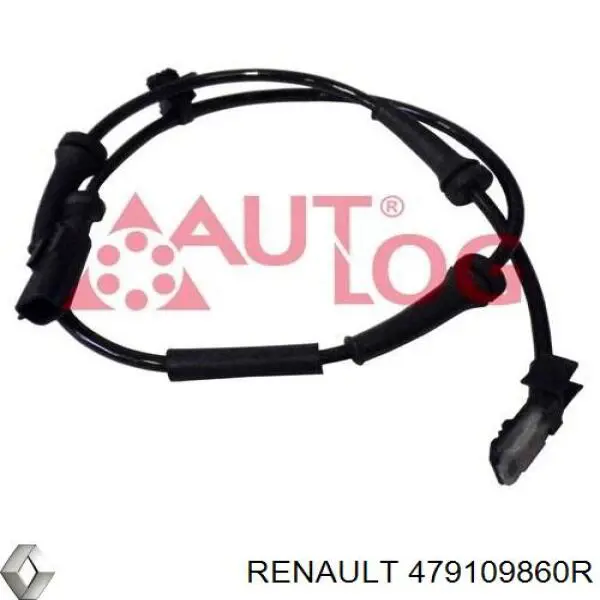 Comprar 479109860R Renault (RVI) Sensor revoluciones de la rueda, delantero