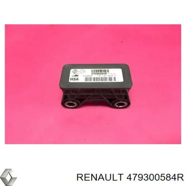 479300584R Renault (RVI) sensor de aceleracion lateral (esp)