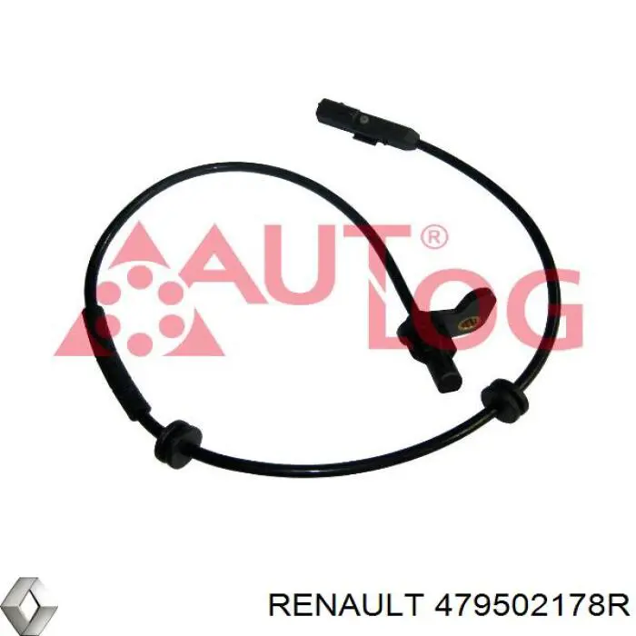 479502178R Renault (RVI) Sensor ABS, rueda trasera derecha