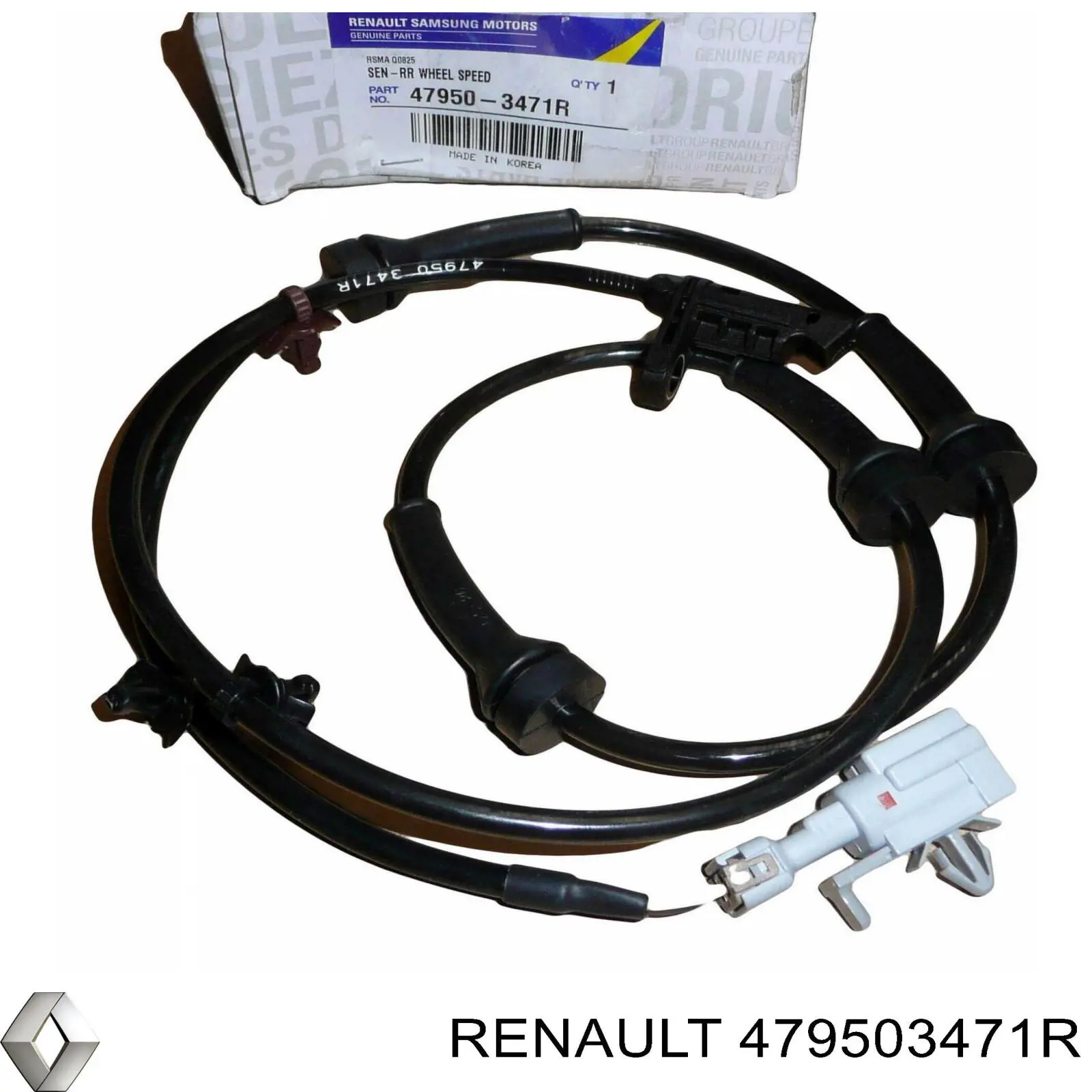 479503471R Renault (RVI) sensor abs trasero