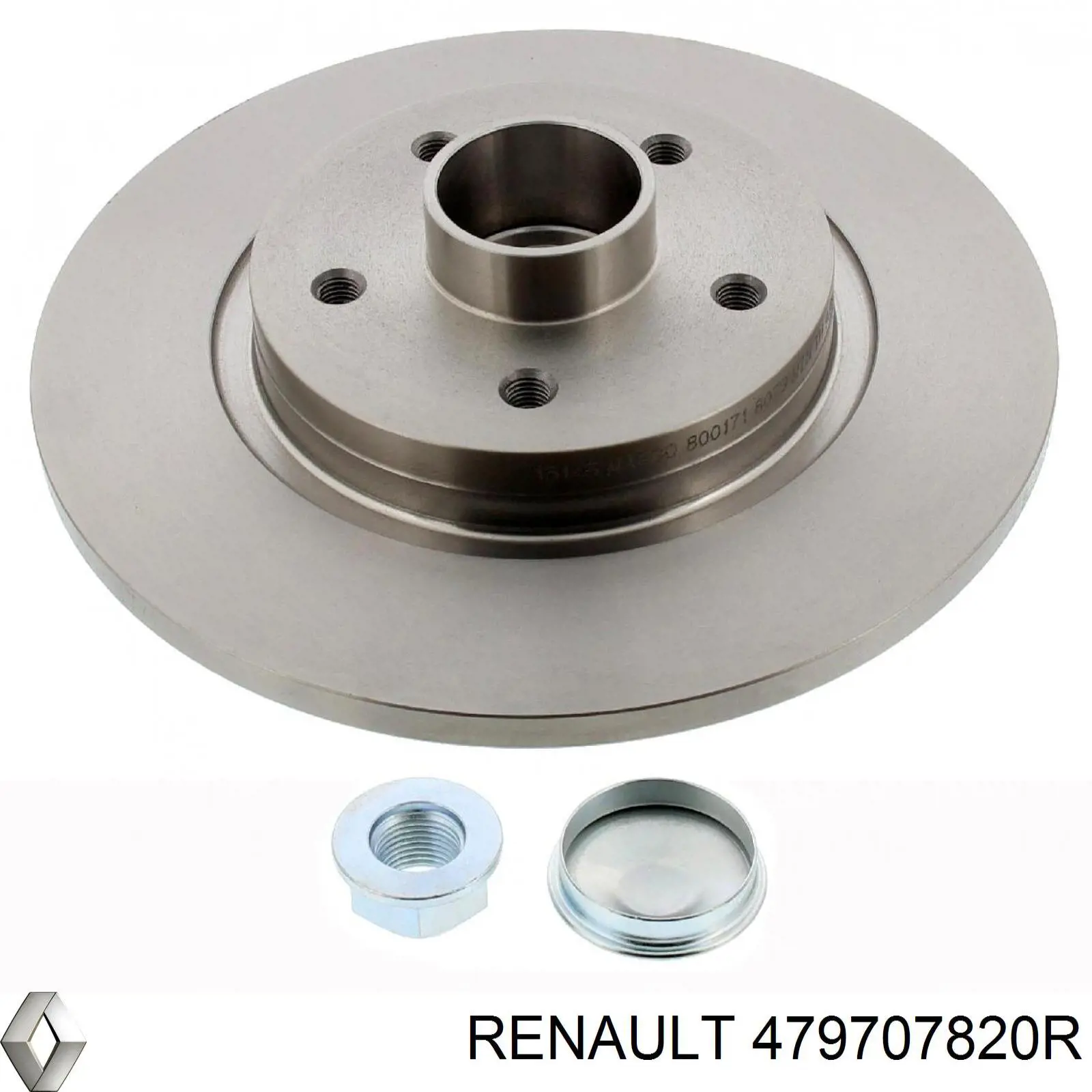 Disco de freno trasero Renault (RVI) 479707820R precio, desde 73,40 EUR