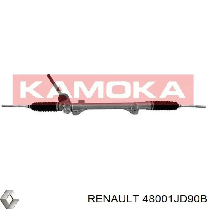 48001JD90B Renault (RVI) Cremallera caja de direccion
