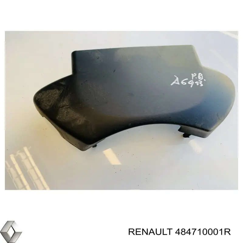 484710001R Renault (RVI) protector del mecanismo de dirección