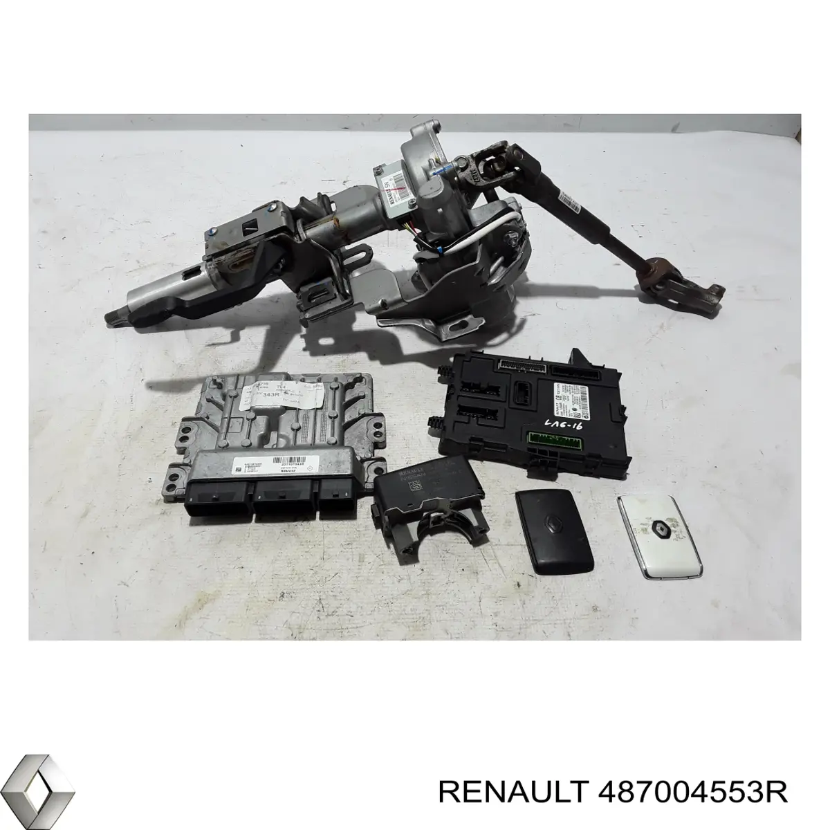 487004553R Renault (RVI) Mecanismo de bloqueo del volante