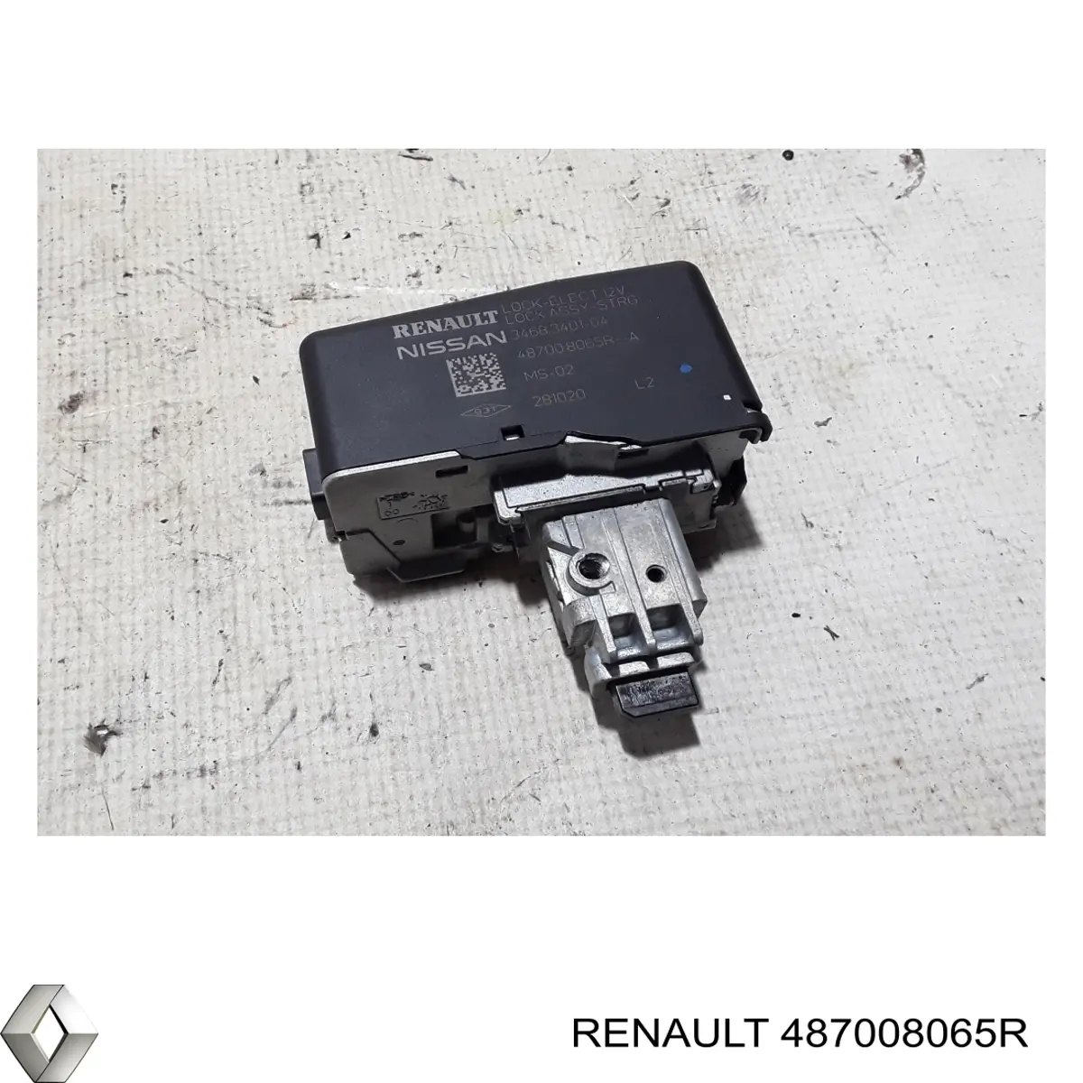 Mecanismo de bloqueo del volante Renault (RVI) 487008065R precio, desde 101,64 EUR