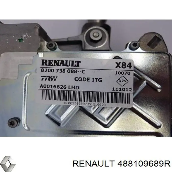 Columna de dirección Renault (RVI) 488109689R precio, desde 121,97 EUR