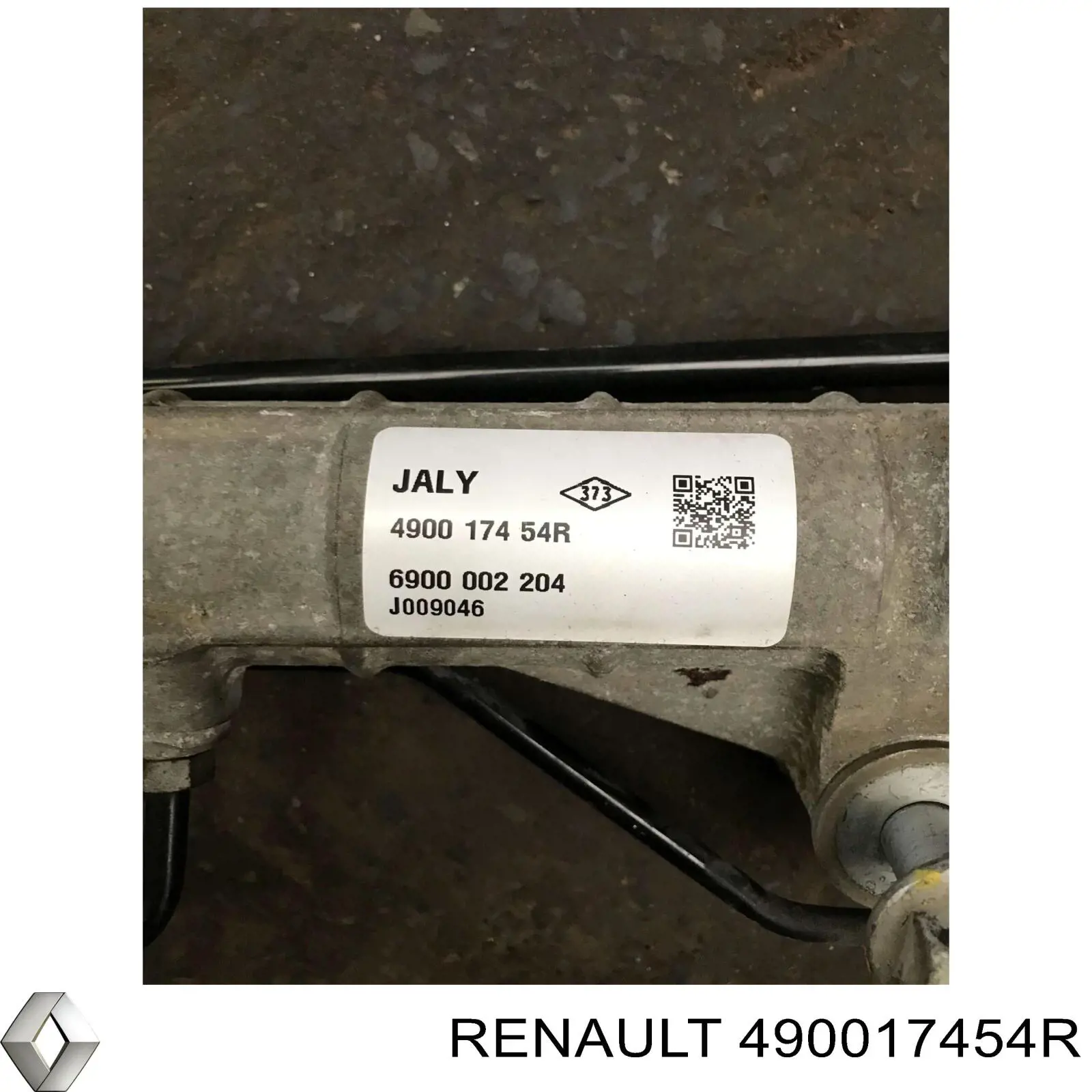 Cremallera de dirección 490017454R Renault (RVI)