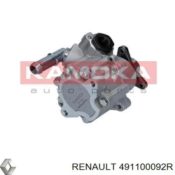 491100092R Renault (RVI) bomba hidráulica de dirección