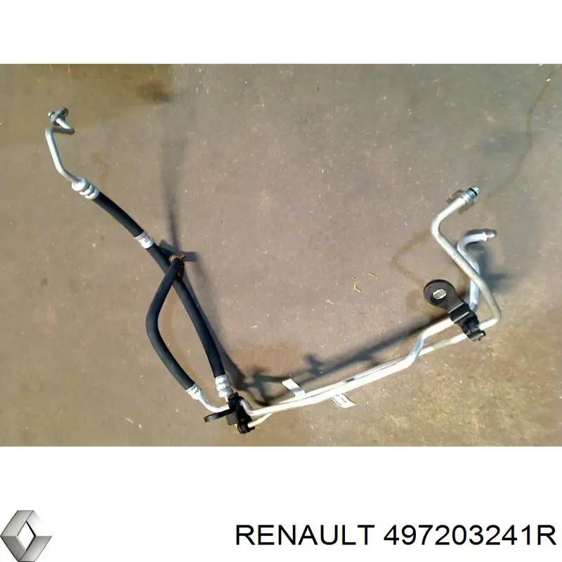497203241R Renault (RVI) manguera de alta presion de direccion, hidráulica