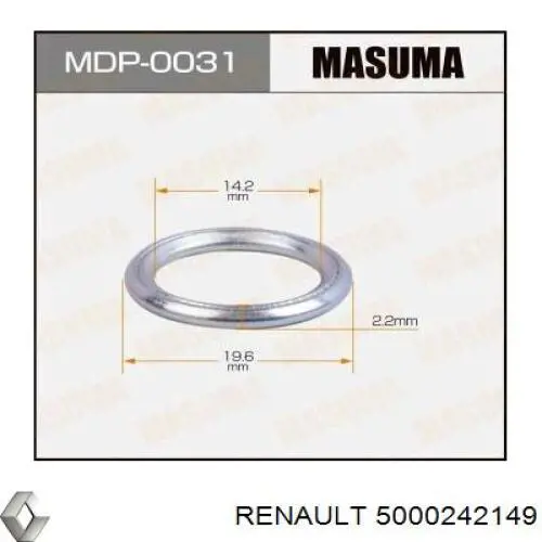 Junta tórica universal Mercedes N007603008109 precio, desde 1,62 EUR
