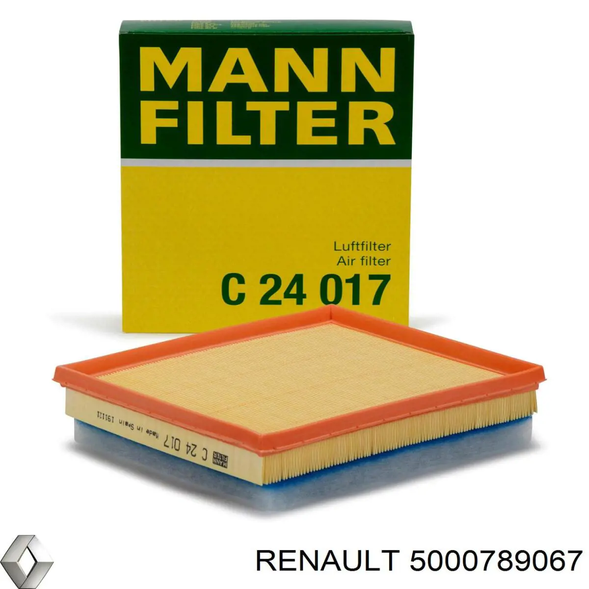 5000789067 Renault (RVI) filtro de combustible