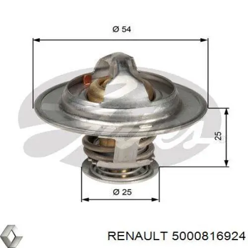 Termostato Renault (RVI) 5000816924 precio, desde 15,99 EUR