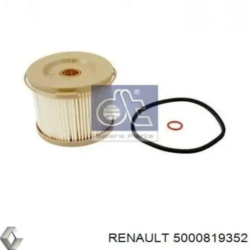 5000819352 Renault (RVI) filtro combustible