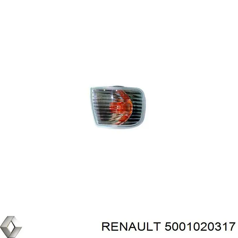 5001020317 Renault (RVI) piloto intermitente izquierdo