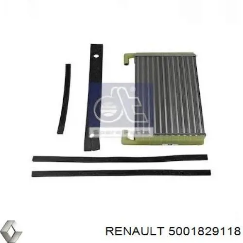 5001829118 Renault (RVI) Radiador interior