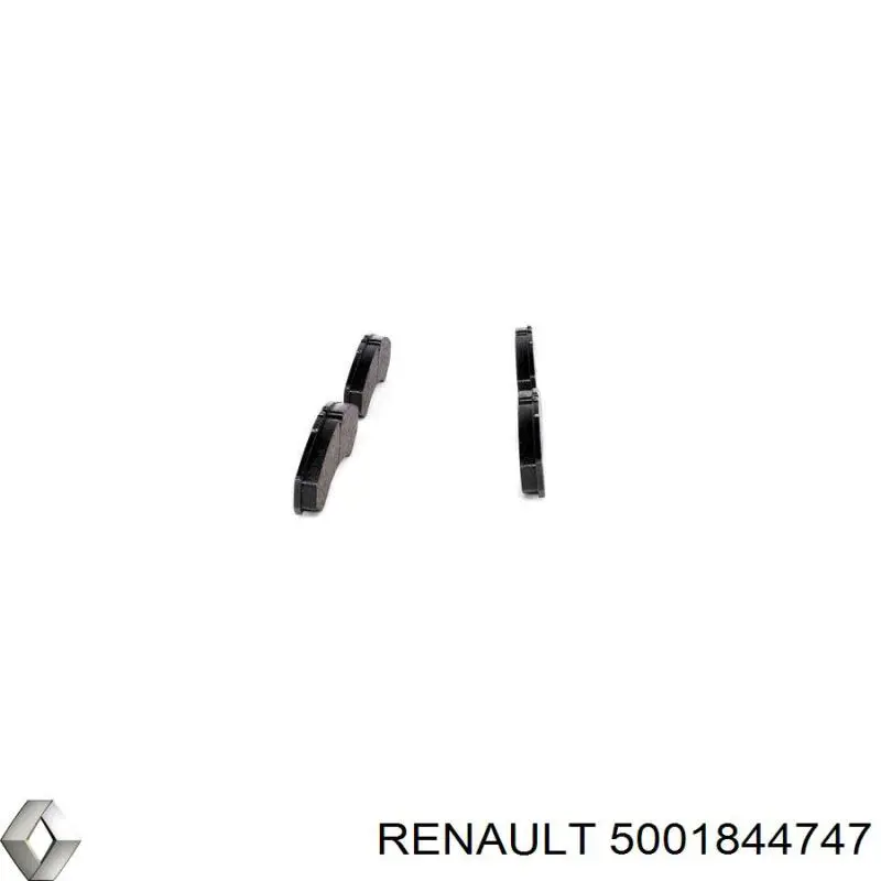 Pastillas traseras de freno Renault (RVI) 5001844747 precio, desde 27,90 EUR