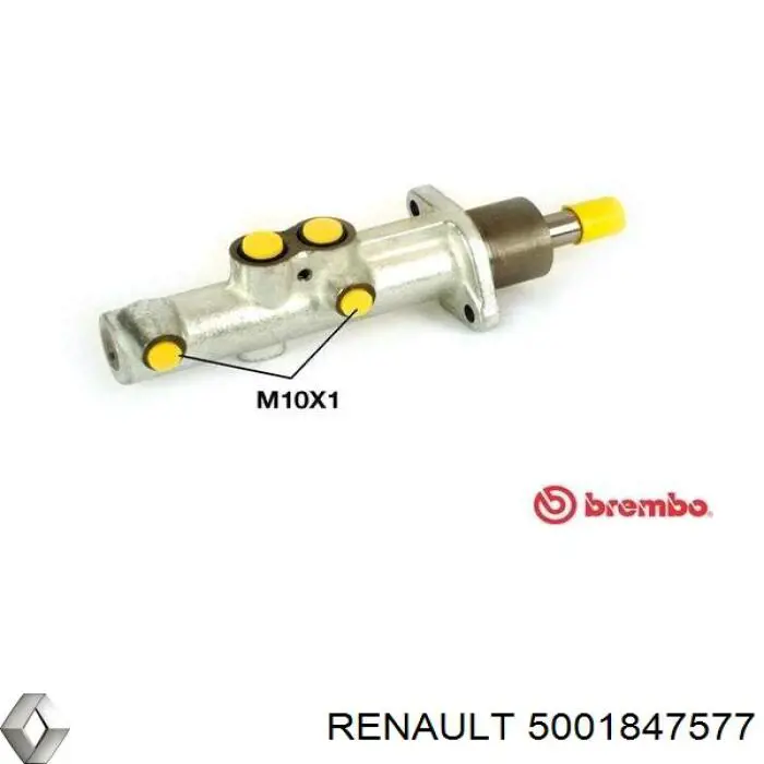 Comprar 5001847577 Renault (RVI) Cilindro maestro de frenos