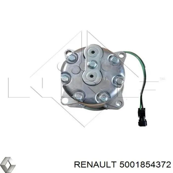 Compresor de aire acondicionado 5001854372 Renault (RVI)