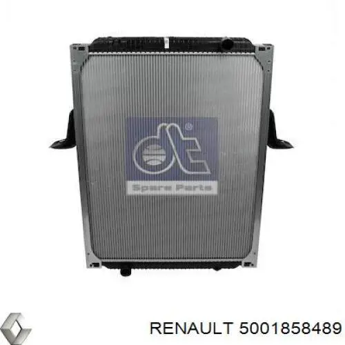 5001858489 Renault (RVI) radiador refrigeración del motor