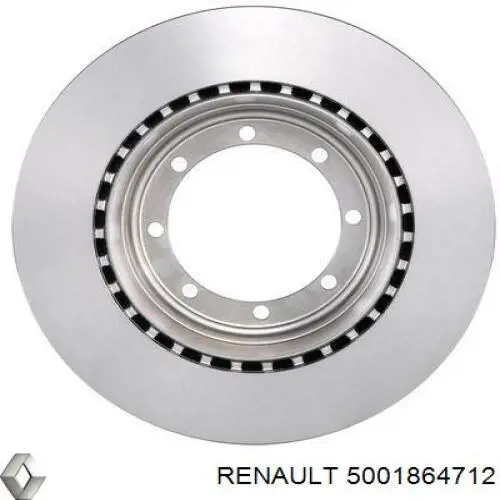 Comprar 5001864712 Renault (RVI) Disco de freno trasero