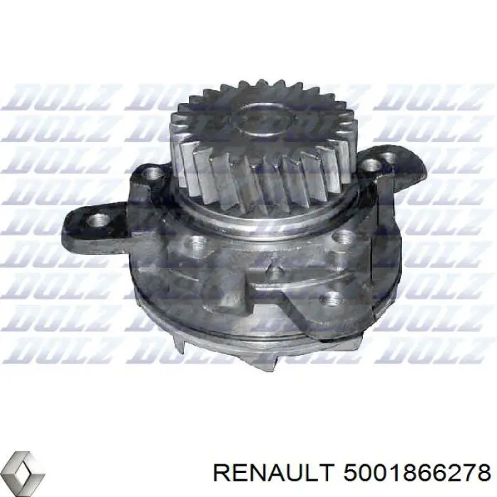 5001866278 Renault (RVI) Bomba refrigerante coche