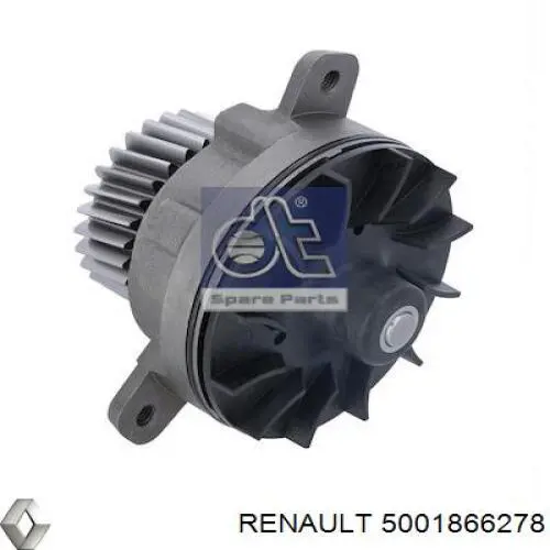 Comprar 5001866278 Renault (RVI) Bomba de agua para motor
