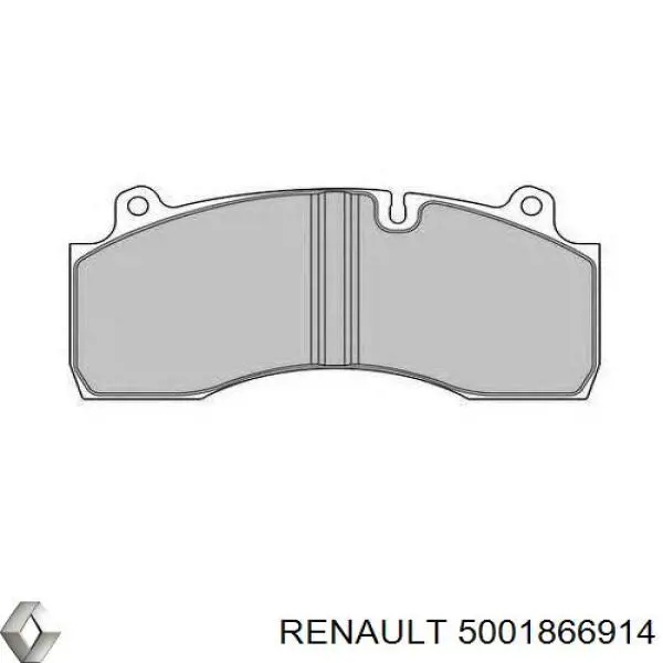 Pastillas freno delanteras Renault (RVI) 5001866914 precio, desde 119,32 EUR