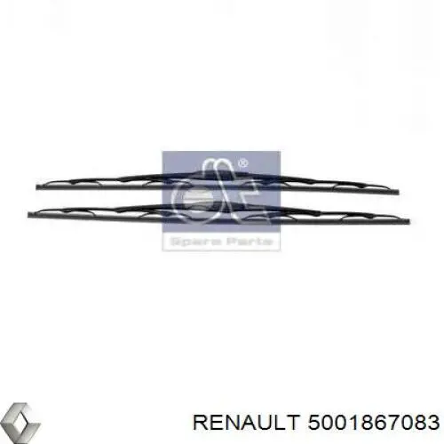 5001867083 Renault (RVI) Escobillas Limpiaparabrisas delanteras