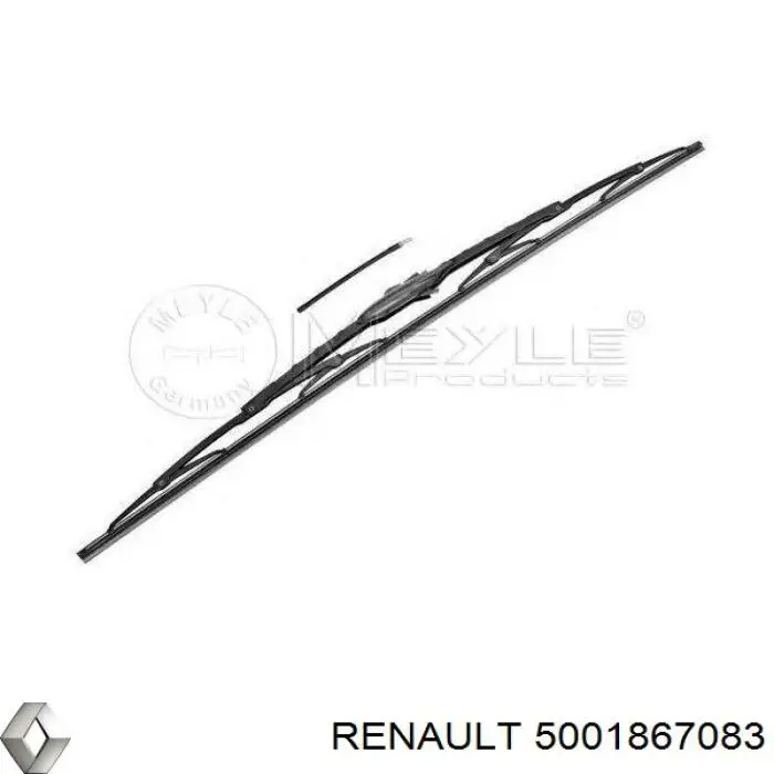 Comprar 5001867083 Renault (RVI) Juego de escobillas de luna delantera, 2 piezas