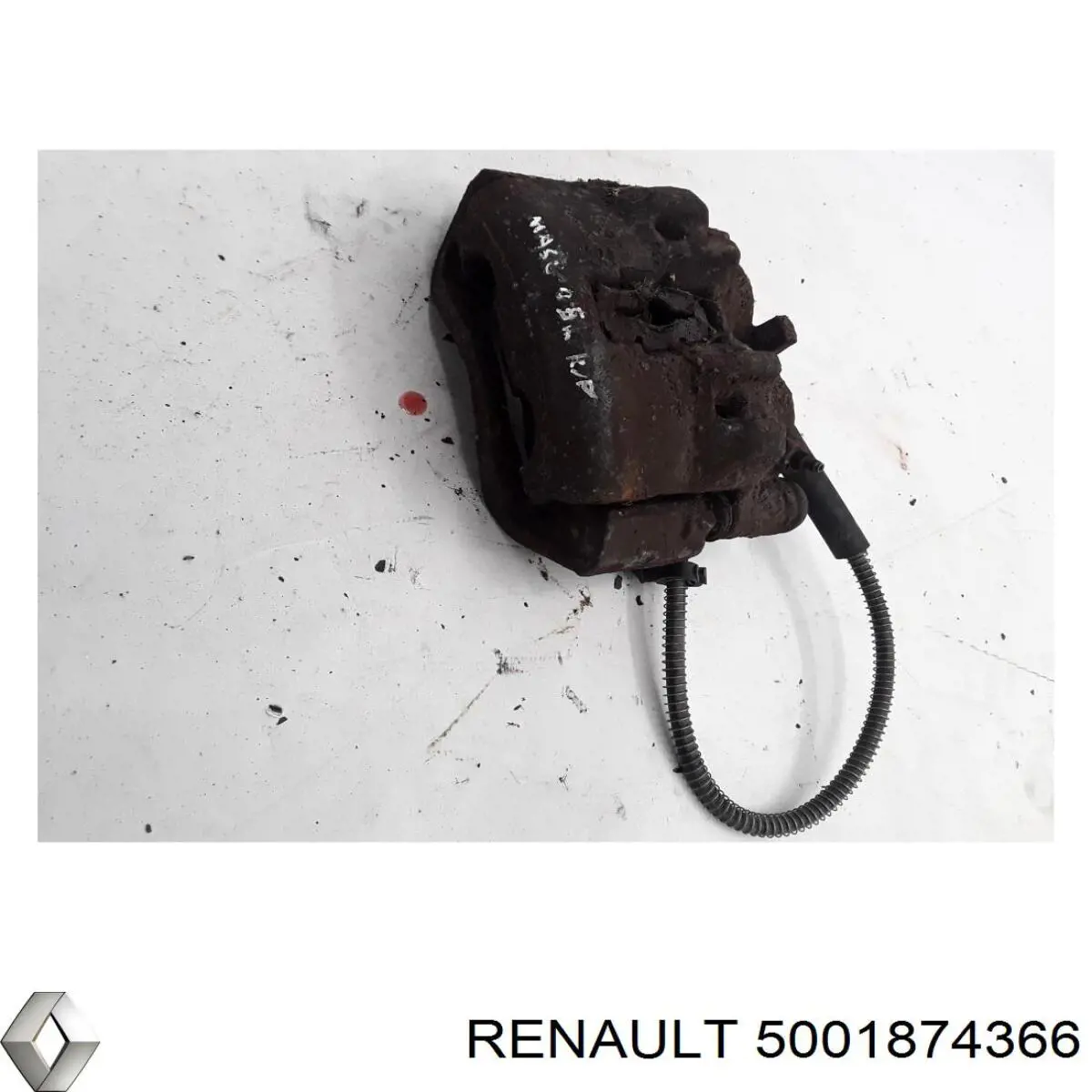 5001874366 Renault (RVI) pinza de freno delantera izquierda