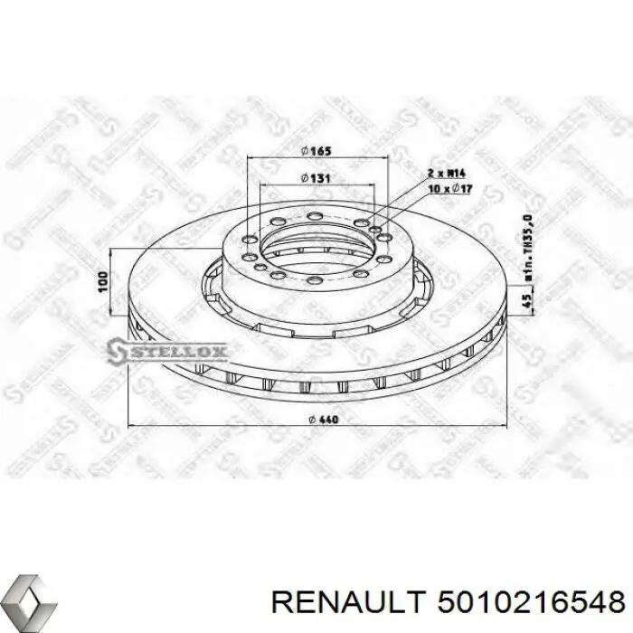5010216548 Renault (RVI)