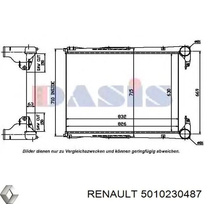 Comprar 96967 Nissens Turbo intercooler