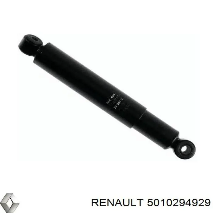 5010294929 Renault (RVI) amortiguador trasero