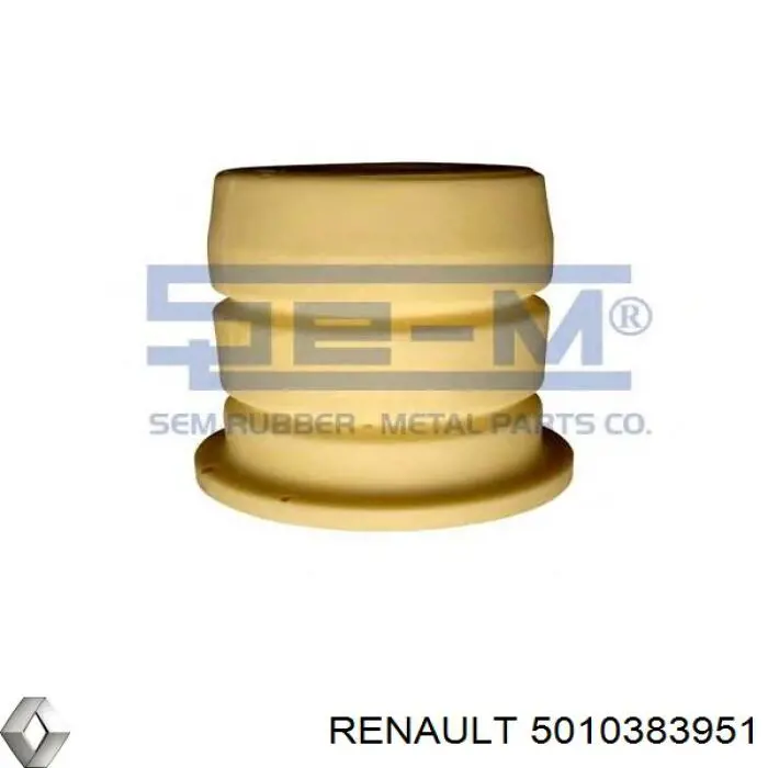 Tope de la ballesta delantera Renault (RVI) 5010383951 precio, desde 15,88 EUR
