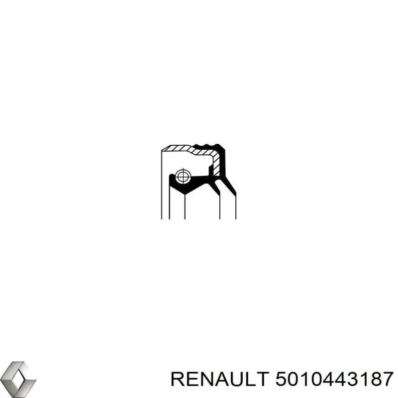 5010443187 Renault (RVI) anillo reten de transmision
