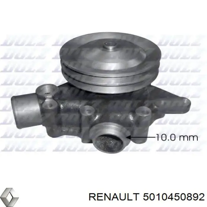 50 10 450 892 Renault (RVI) bomba de agua