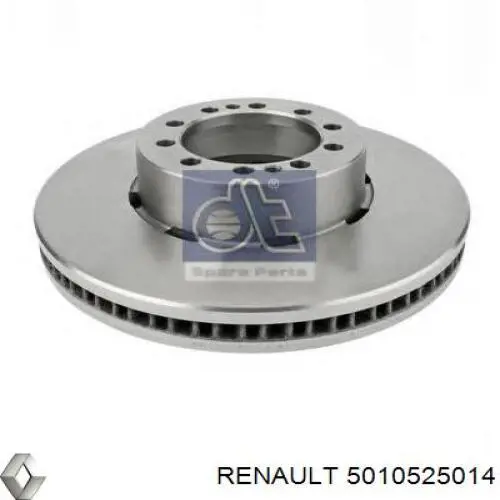 5010525014 Renault (RVI) freno de disco delantero