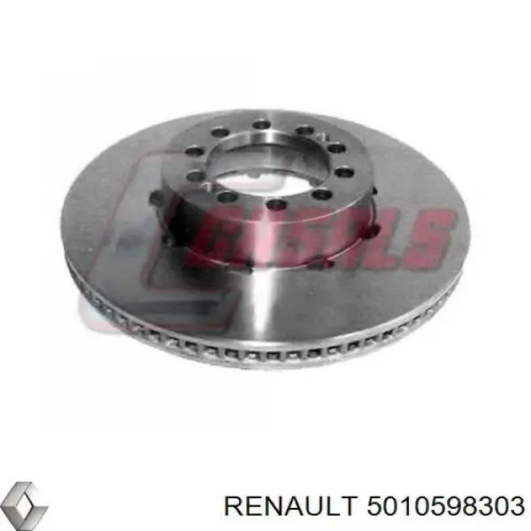 Disco de freno 5010598303 Renault (RVI)