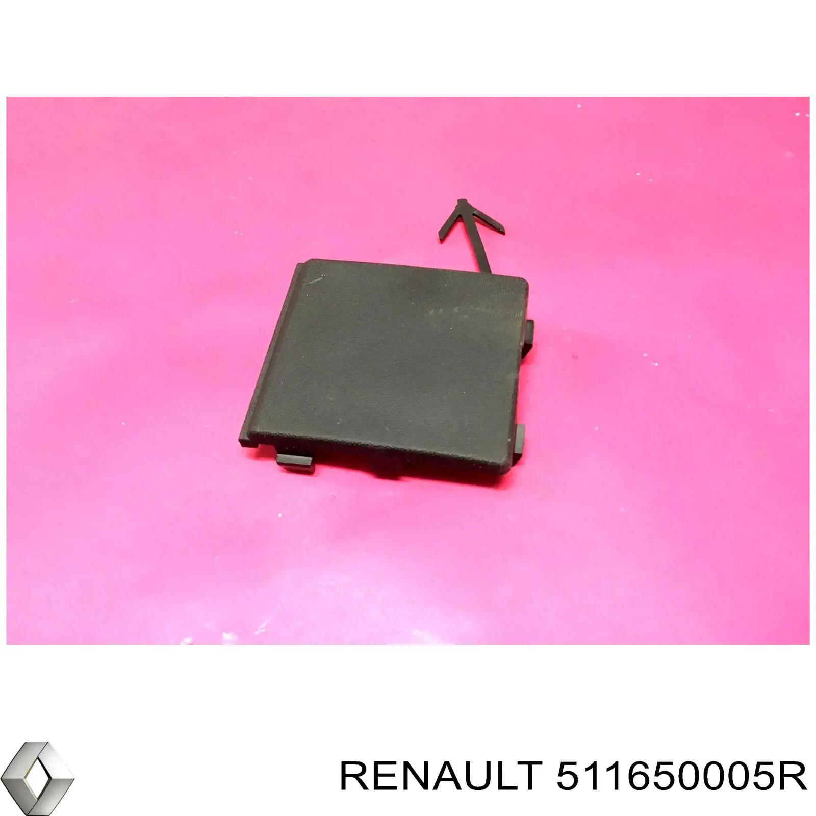 Tapa cubierta de parachoques trasero, izquierda para Renault Megane (BZ0)