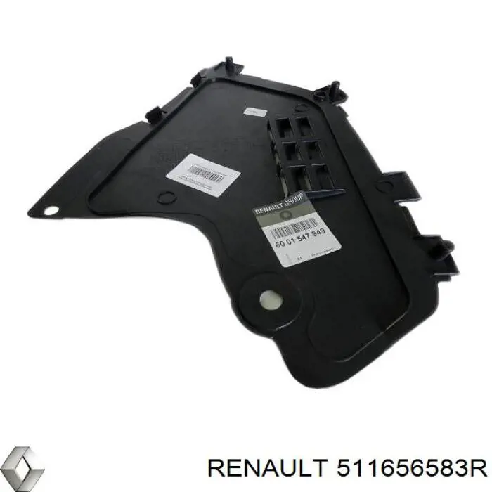 511656583R Renault (RVI) Tapa de gancho de remolque trasero del parachoques