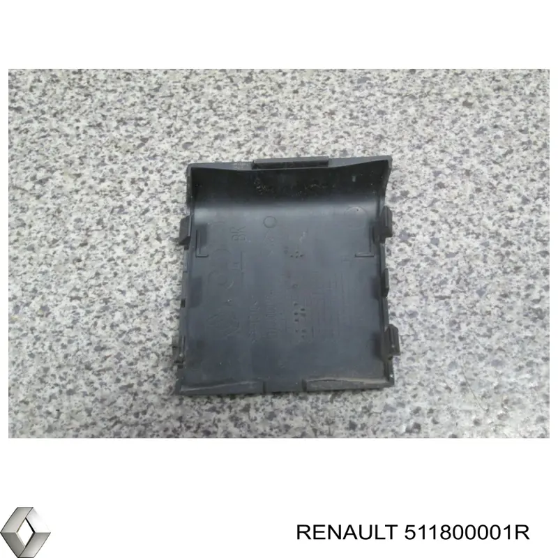 511800001R Renault (RVI) tapa del enganche de remolcado delantera