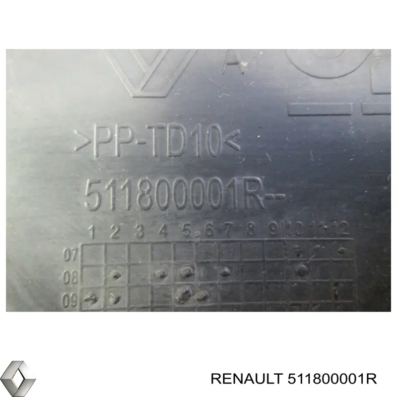 Comprar Tapa del enganche de remolcado delantera Renault Megane III KZ0, KZ1
