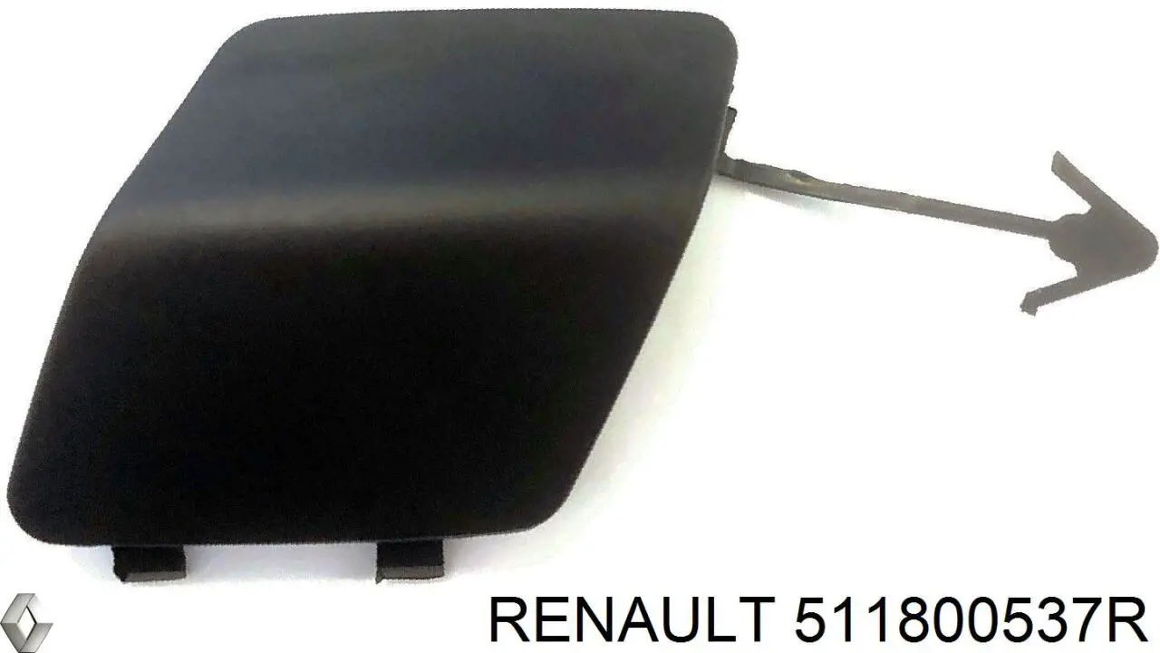 Tapa cubre gancho de remolque para parachoques delantera Renault (RVI) 511800537R precio, desde 4,65 EUR