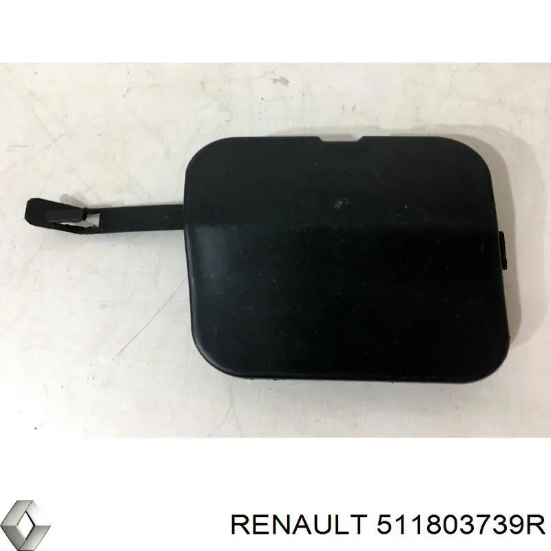 Tapa del enganche de remolcado delantera 8200763631 Renault (RVI)