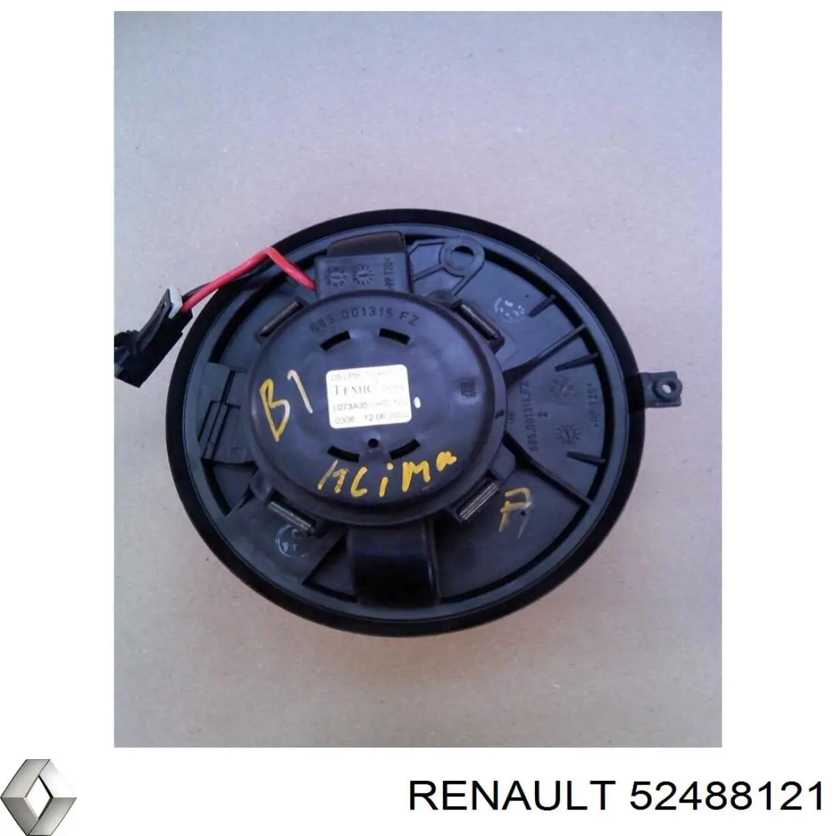 Ventilador habitáculo 52488121 Renault (RVI)