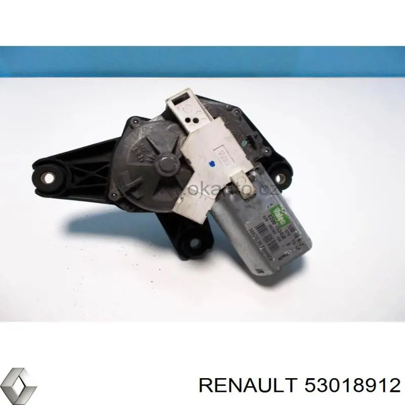 2190994 Metzger Motor del limpiaparabrisas trasero